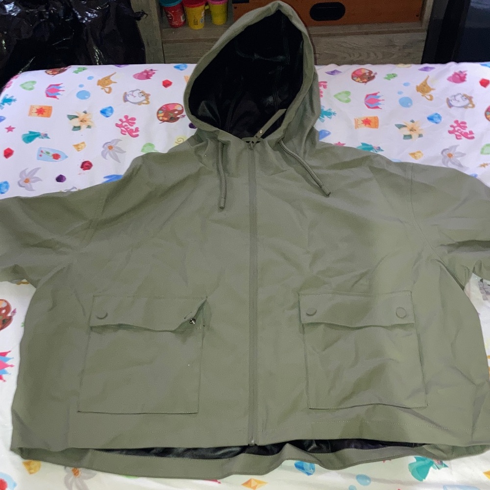 Zara Olive and Black Jacket